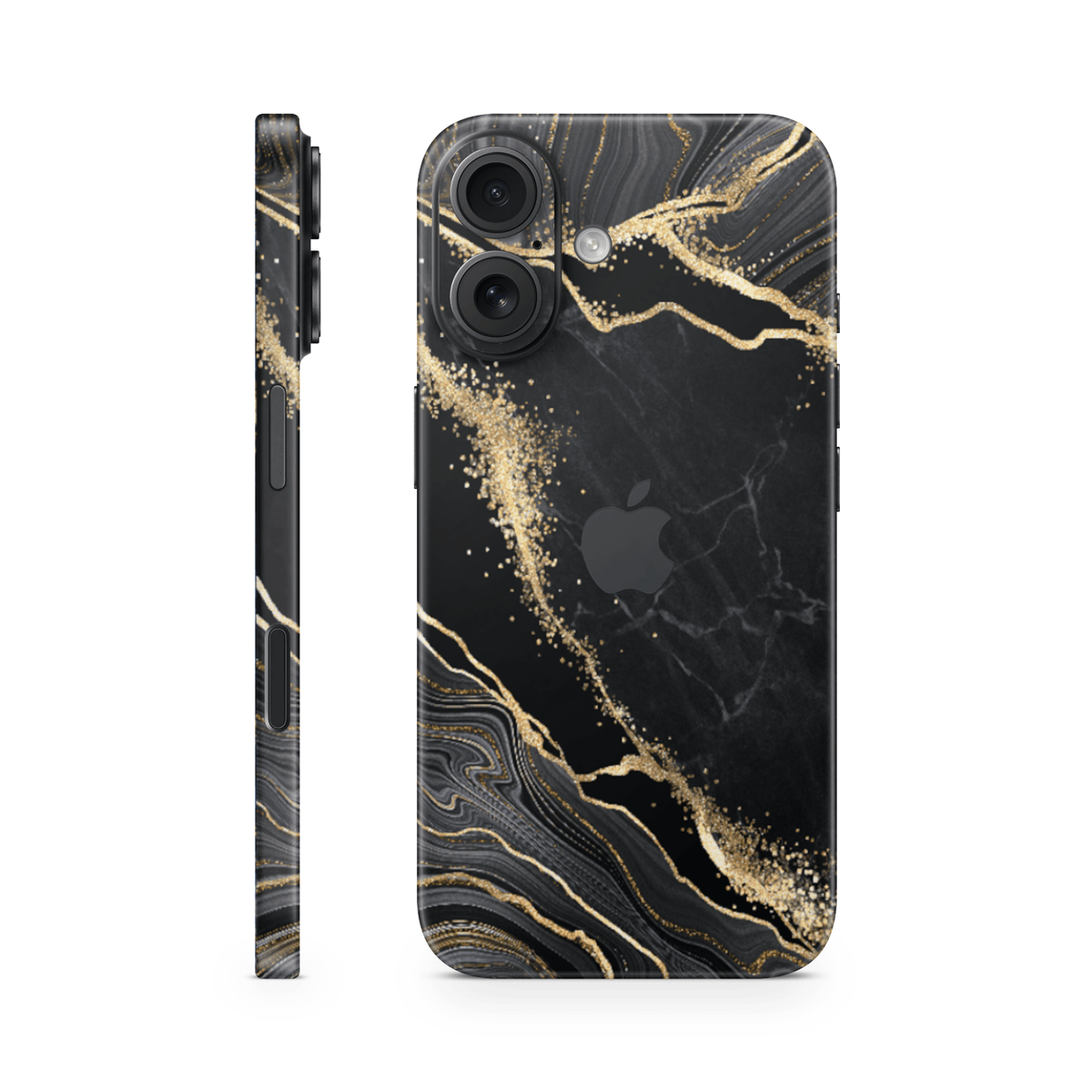 iPhone 16 Plus Skin Luxury Black