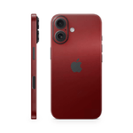 iPhone 16 Plus Skin Satin Vampire Red