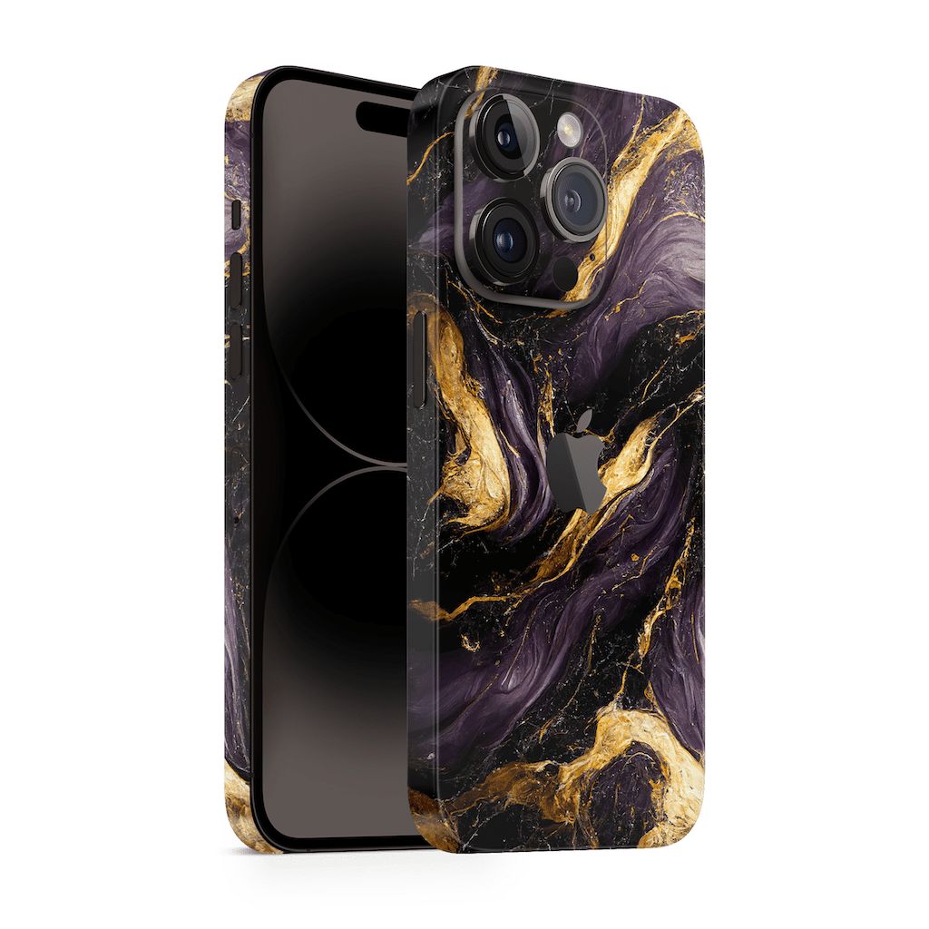 iPhone 15 Pro Skin Luxury Purple