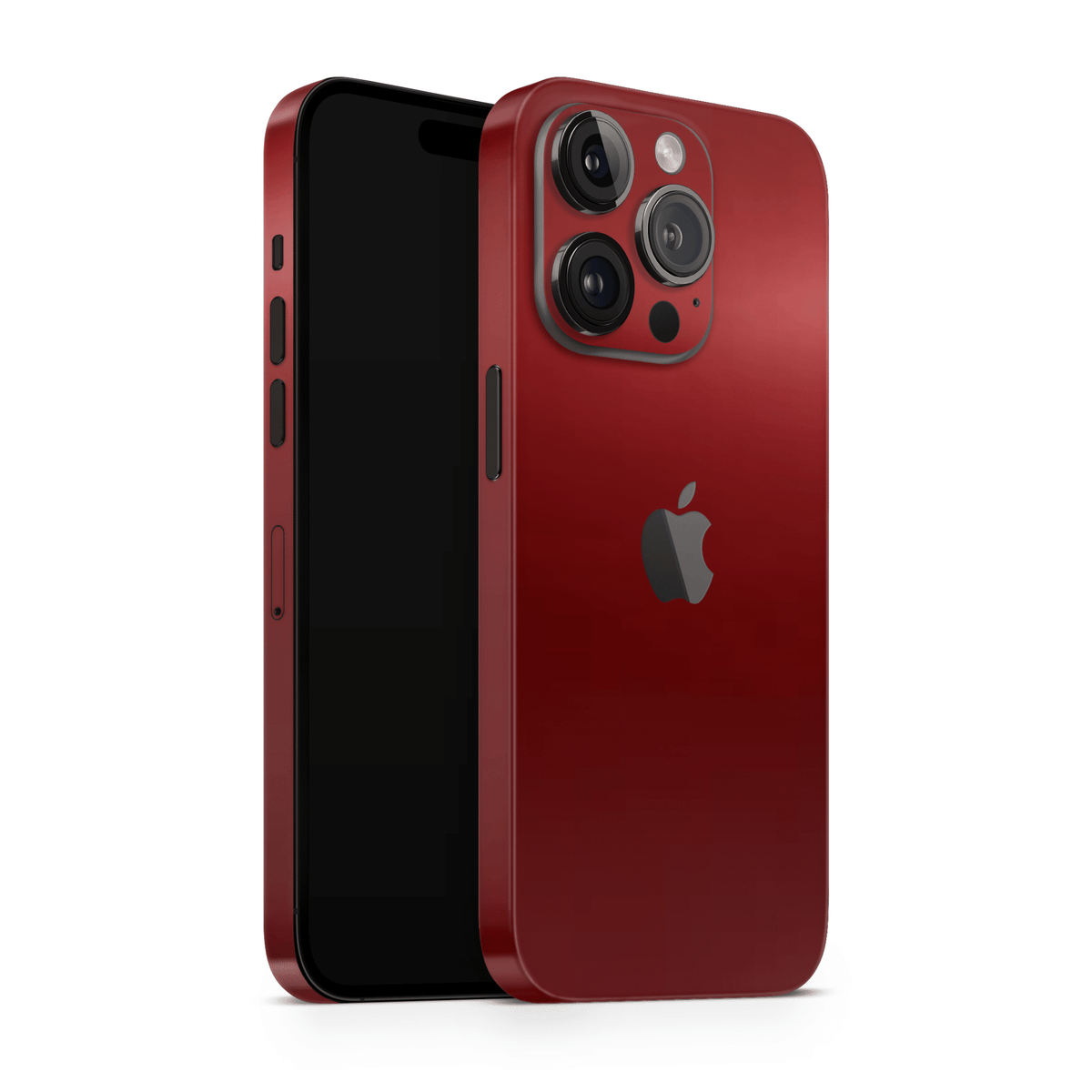 iPhone 15 Pro Skin Satin Vampire Red