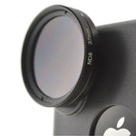 Neutraldichtefilter Graufilter ND-Filter ND8 37mm Linse Objektiv für iPhone X | System-S