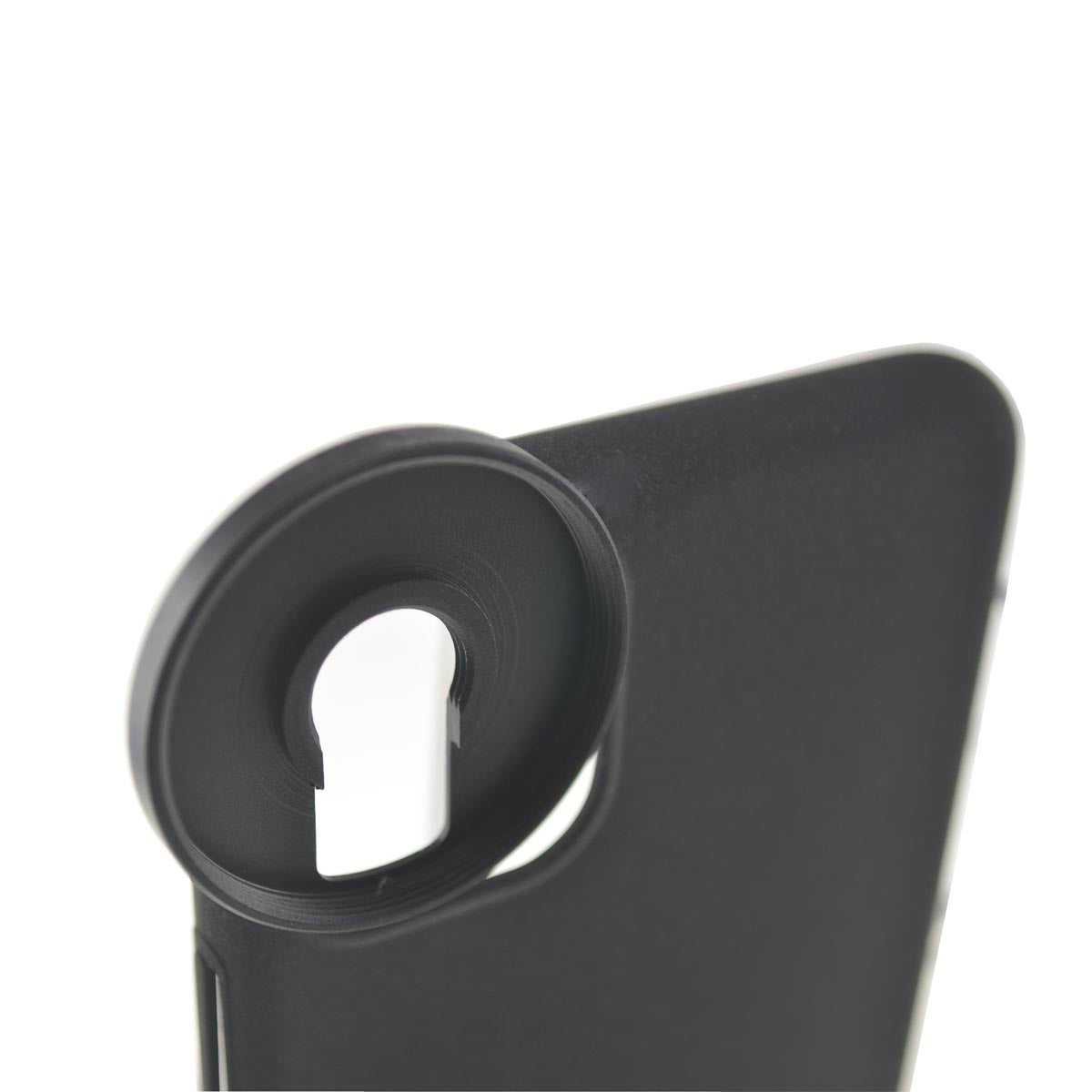 CPL Filter 37 mm Circular Polarizer Linse in Schwarz mit Hülle für iPhone XR | System-S