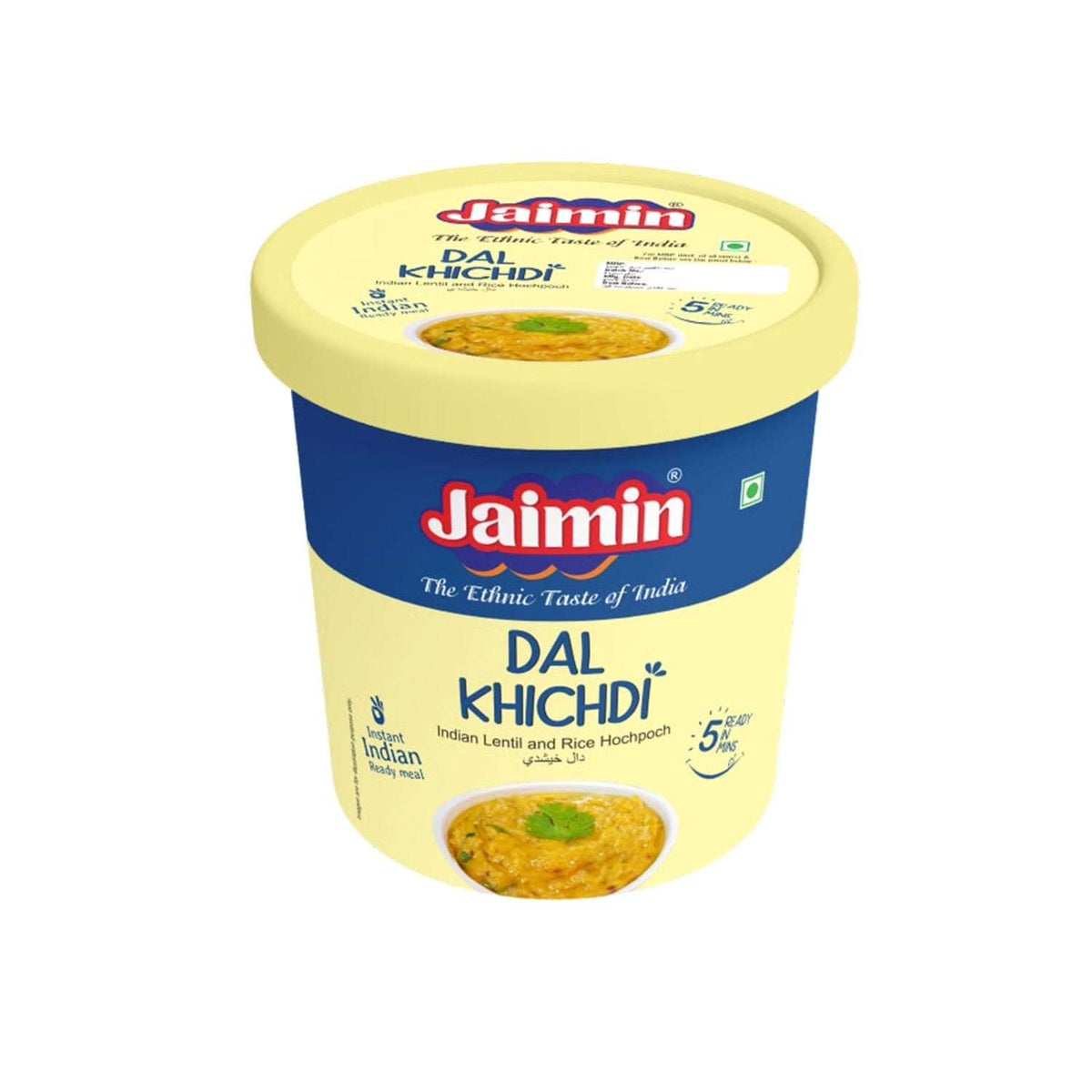 Jaimin Dal khichdi ( serve 2) instant ready meal - Namma Markt