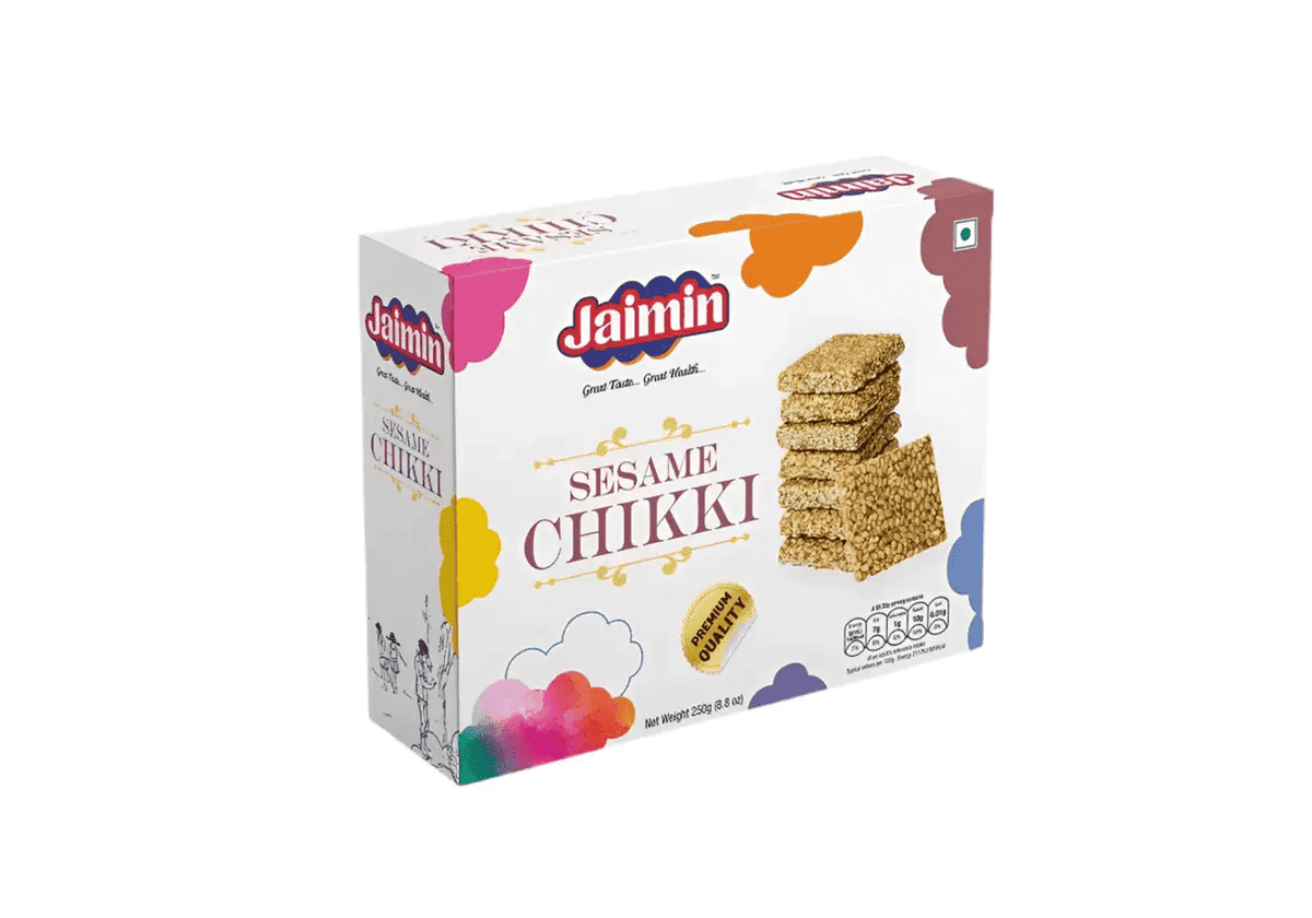 Jaimin Sesame Chikki 200g - Namma Markt