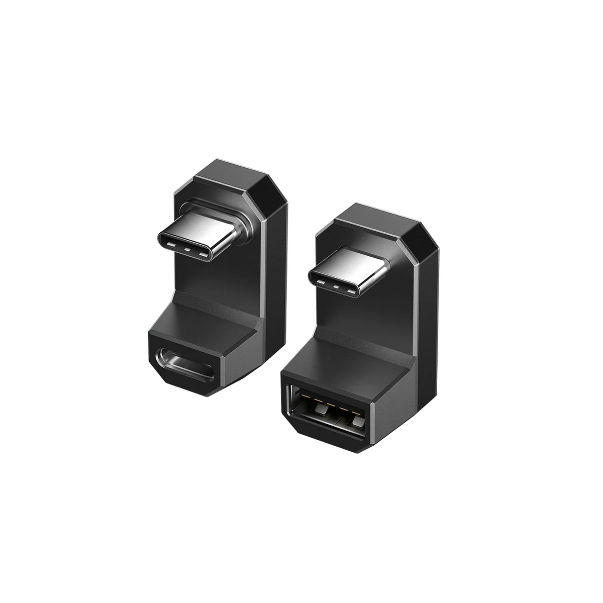 180° USB-C auf USB-C & USB-A Adapter - Doppelpack - Steam Deck, ROG Ally X