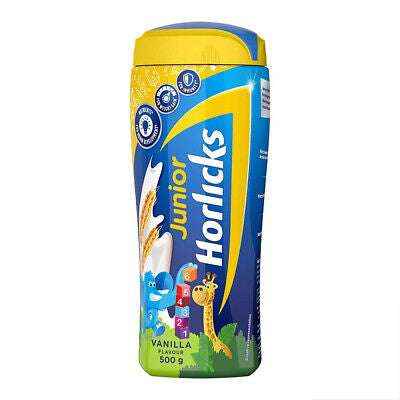 Junior Horlicks Vanilla flavour 500g ( 2-6 years)