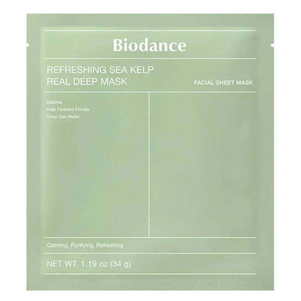 Biodance | Refreshing Sea Kelp Real Deep Mask - 1 sheet