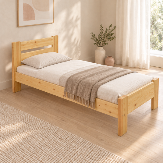 Nobis Kieferbett Bio | Massivholz Naturholz | 100% Bio-Bett kaufen
