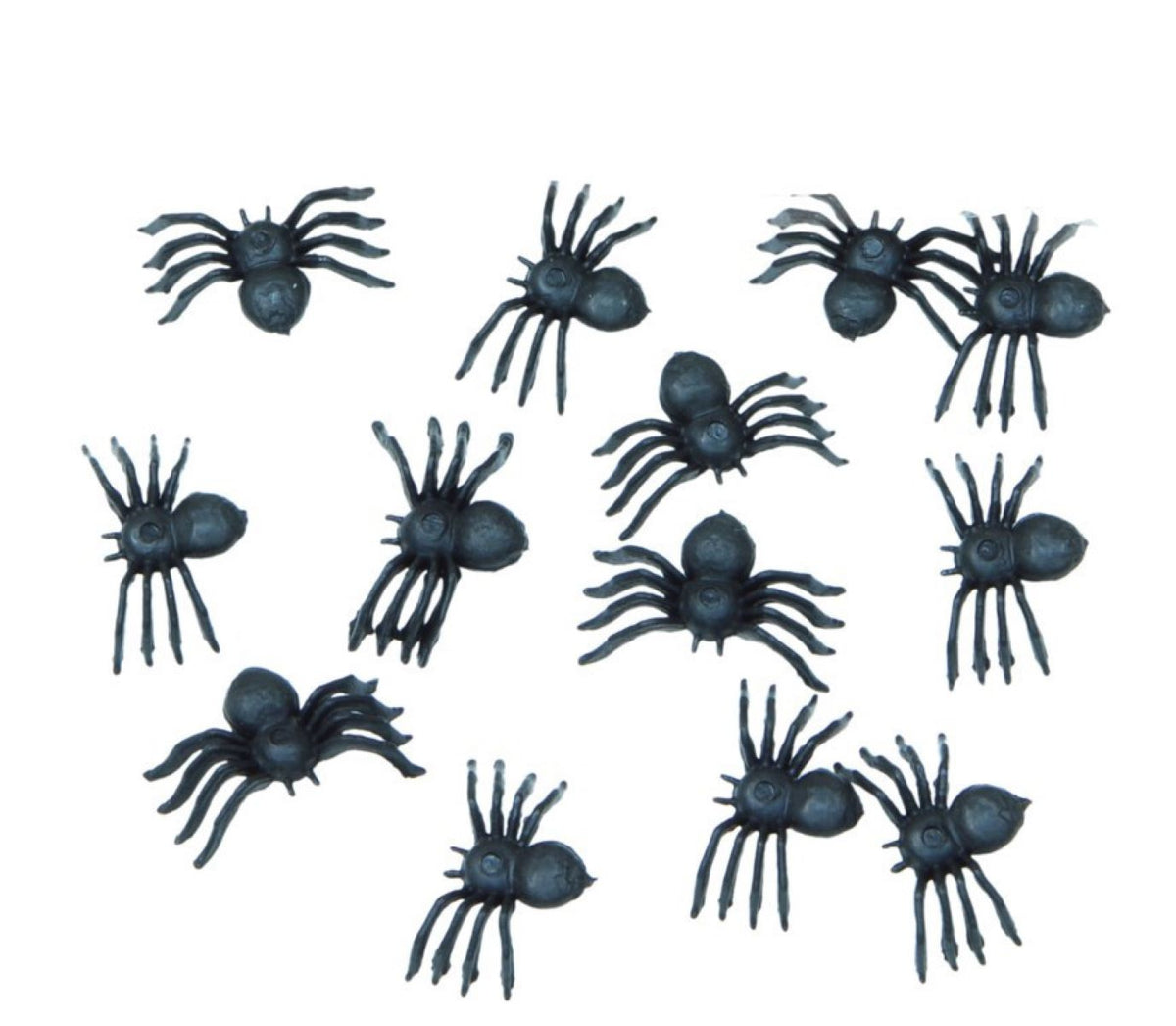 Tiere Spinnen klein 70 Stück Halloween Dekoration