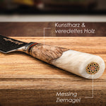Damast Messerset "Resin"
