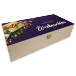 Stölzle Lausitz Weingläser mit Gravur im "Geschenke" Design inkl. Holzkiste