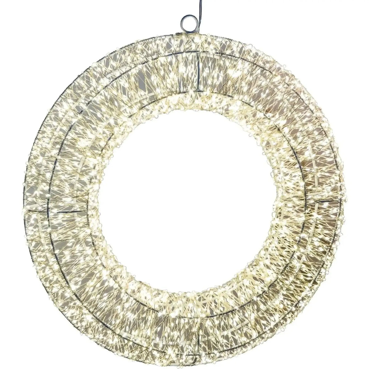 Kranz LED Timer Weihnachtskranz Türkranz Weihnachtsdeko warmweiß in&outdoor 36cm