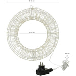 Kranz LED Timer Weihnachtskranz Türkranz Weihnachtsdeko warmweiß in&outdoor 36cm