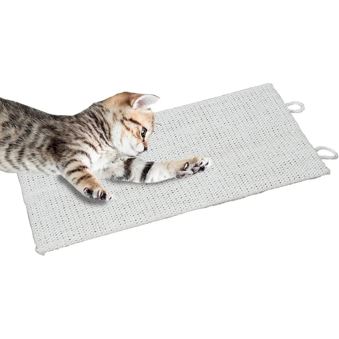 Kratzbrett Katzenkratzbrett 50x22 cm Eckkratzbrett Kratzbaum Katzen Katze Sisal