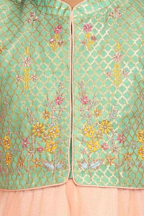 Peach Anarkali Suit-Set in Germany
