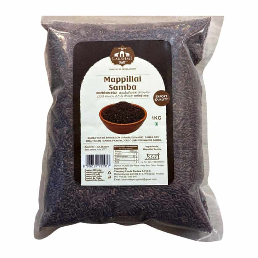 Lakshmi Mappillai Samba Rice 1kg - Namma Markt