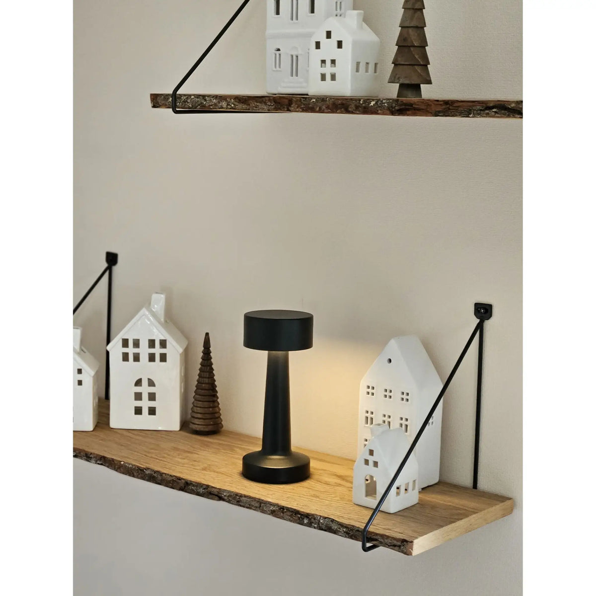 Lampe LED ohne Kabel Touch Tischleuchte Tischlampe Leuchte kabellos dimmbar