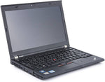 Lenovo ThinkPad X230 12,5 Zoll HD Intel Core i5 256GB SSD (NEU) 8GB Windows 10 Pro MAR Webcam Fingerprint
