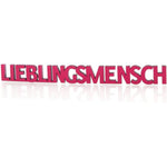 Lieblingsmensch Deko Schriftzug