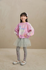 Ballet Tulle Layered Skirted Leggings