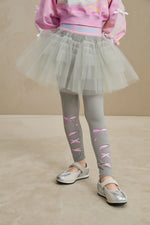 Ballet Tulle Layered Skirted Leggings