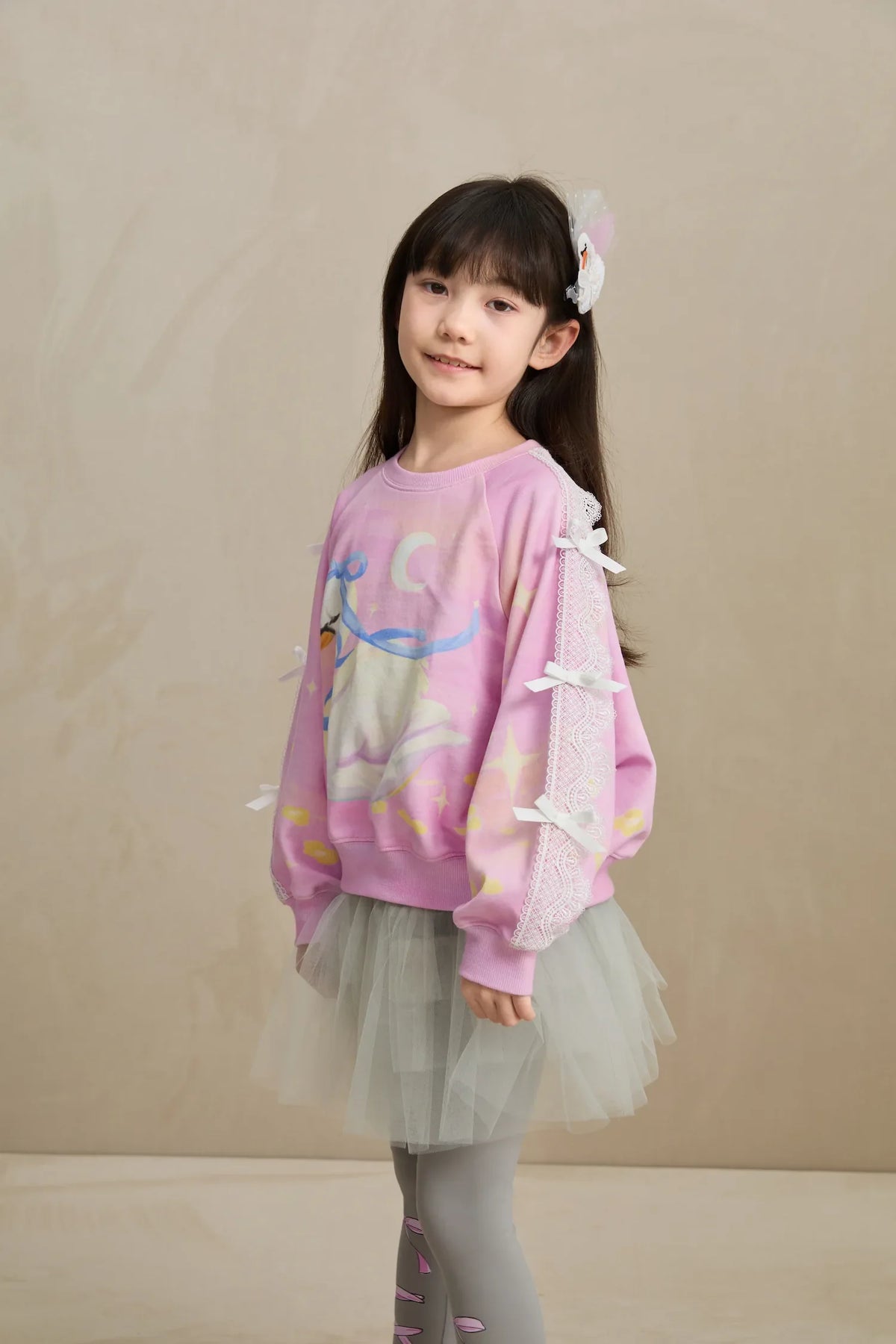 Ballet Tulle Layered Skirted Leggings
