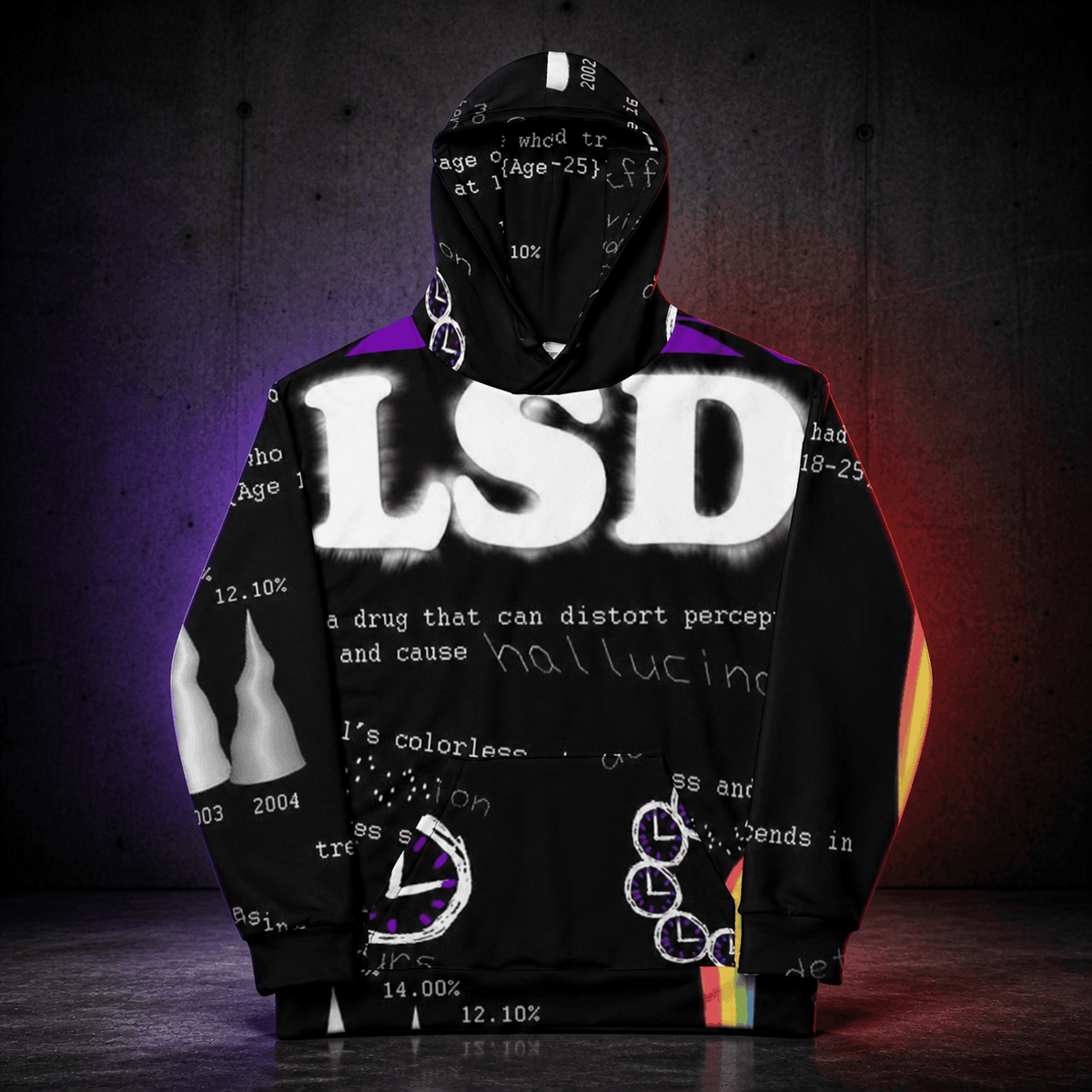 LSD Graphic Hoodie