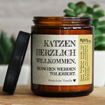 katzen herzlich willkommen, menschen…