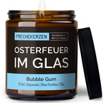 Kerze mit Deckel | osterfeuer im glas