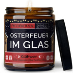 Kerze mit Deckel | osterfeuer im glas