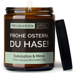 Deko Kerze | frohe ostern, du hase!