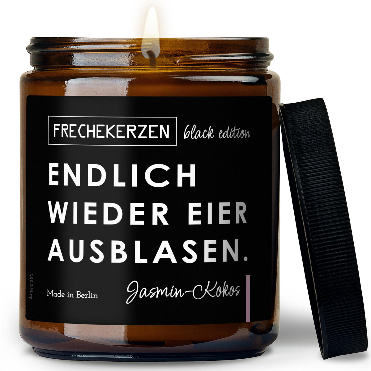 Freche Kerze | endlich wieder eier ausblasen.