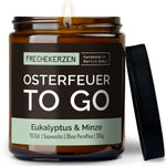 Kerze mit Spruch | osterfeuer to go