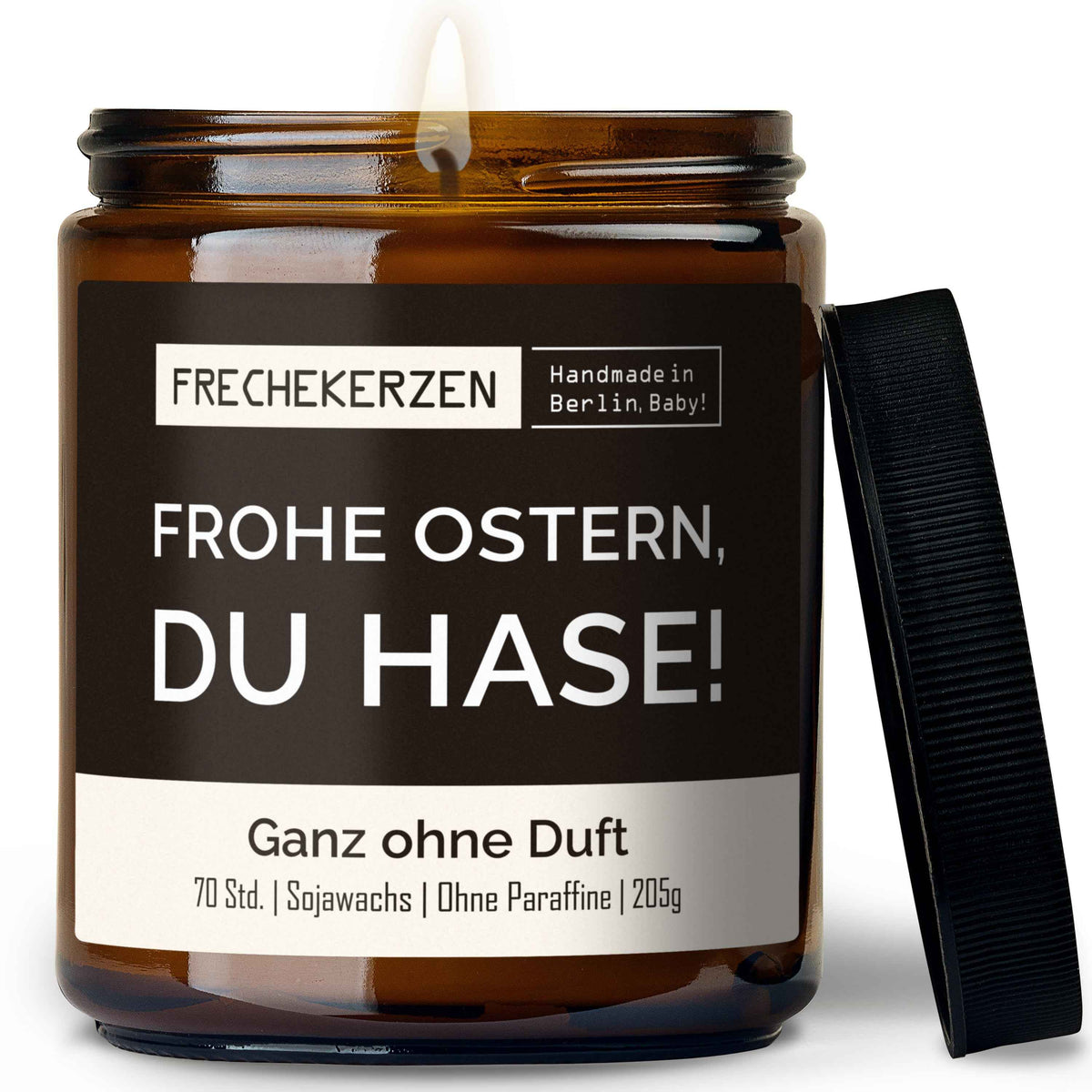 Deko Kerze | frohe ostern, du hase!