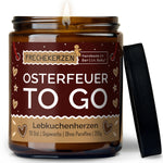 Kerze mit Spruch | osterfeuer to go