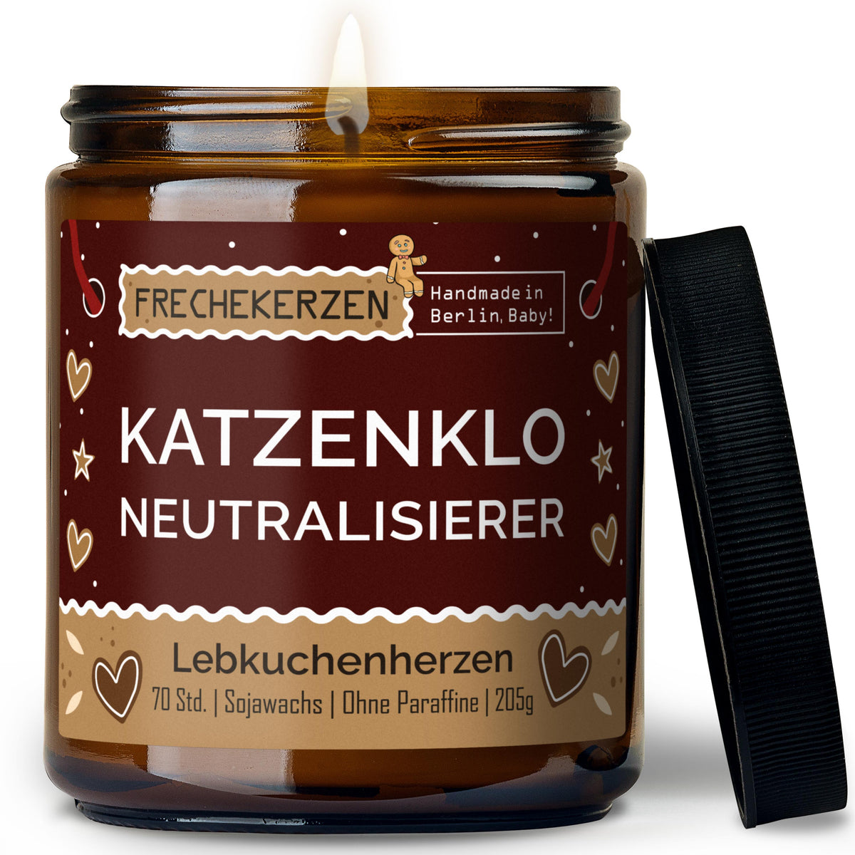 Freche Kerze | katzenklo neutralisierer