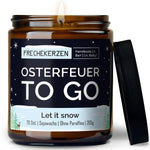 Kerze mit Spruch | osterfeuer to go