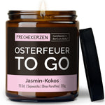 Kerze mit Spruch | osterfeuer to go