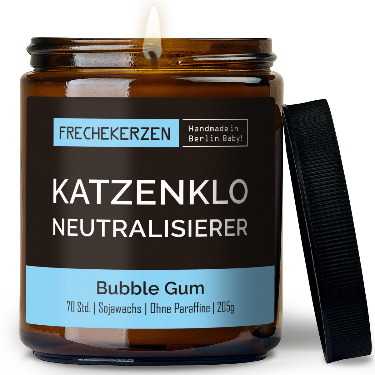 Freche Kerze | katzenklo neutralisierer