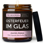 Kerze mit Deckel | osterfeuer im glas