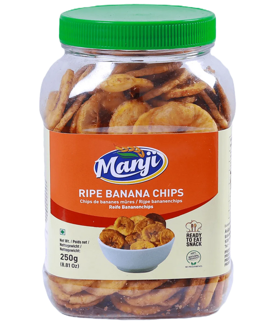Manji Ripe Banana Chips 250g