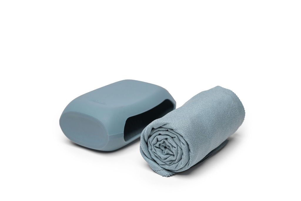 Matador NanoDry Packable Shower Towel - Large (slate-blue)