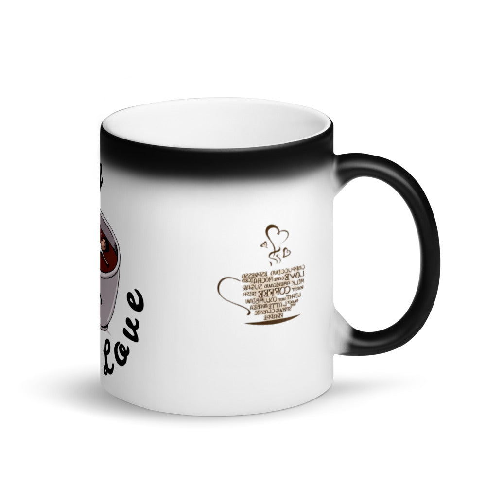Falling In Love with Coffee Thermo Tasse
