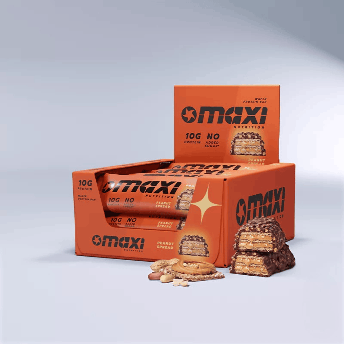 MaxiNutrition Protein Waffle Bar 12x40g
