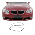 Frontlicht Rahmen Scheinwerfer Blende für BMW 3er E90 2005-2013 Chrom ABS 2x