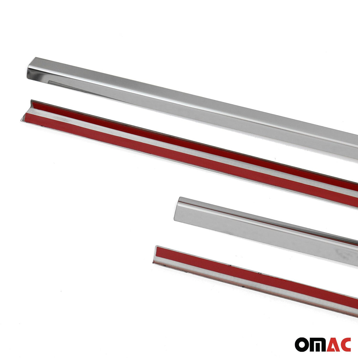 Fensterleisten Zierleisten für Land Rover Discovery 2004-2009 Edelstahl Chrom 4x