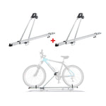 Fahrradträger Dachfahrradträger bis 15kg Fahrradhalter Aluminium Fahrräder 2tlg