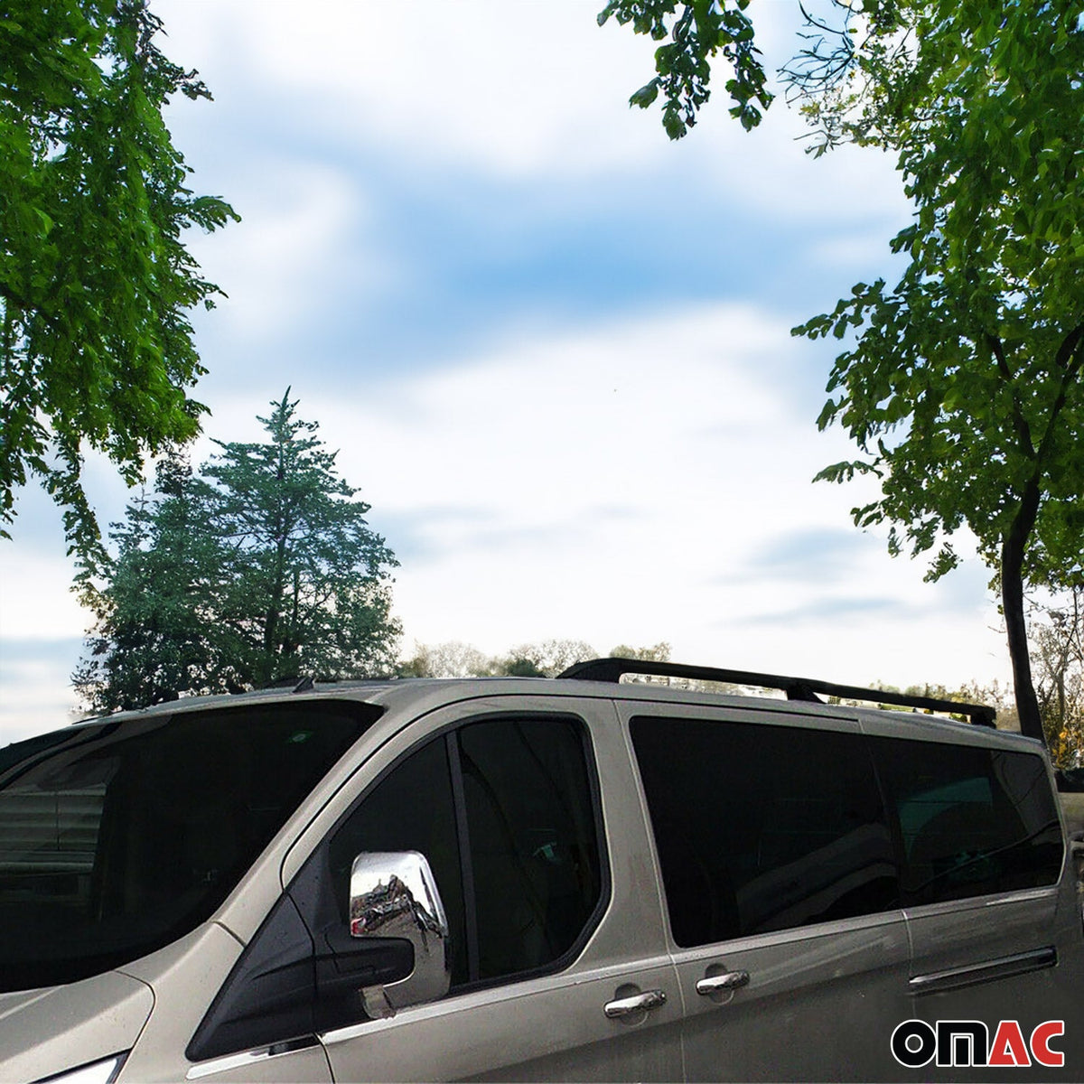 Alu Dachreling für Mitsubishi L200 DoubleCab 2015-2026 ABE Schwarz