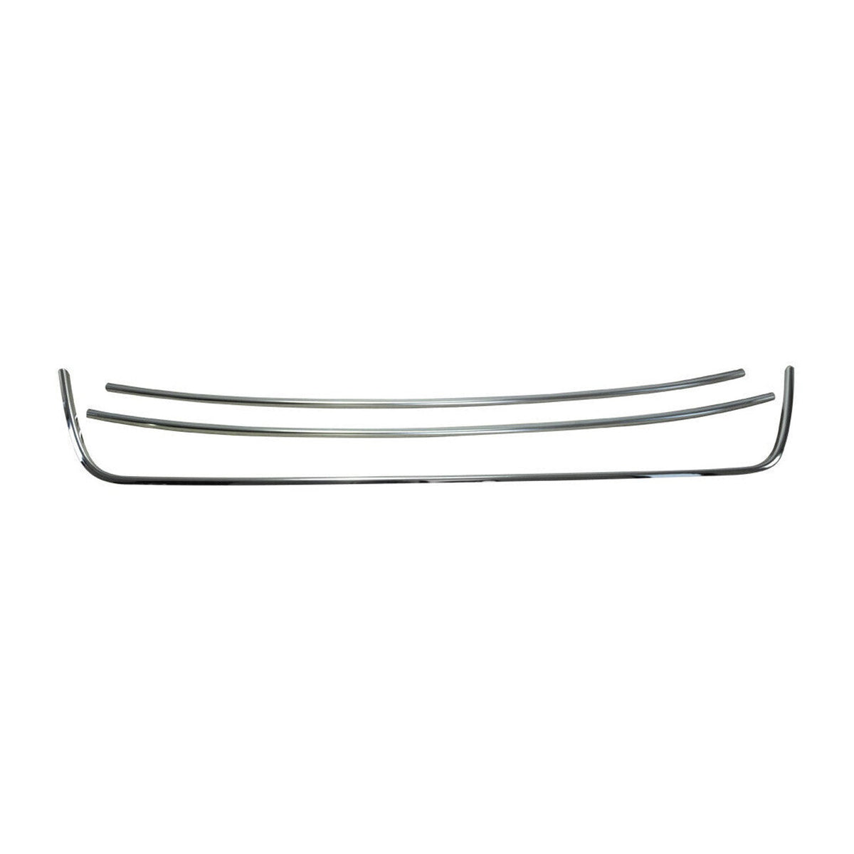 Kühlergrill Leisten Grillleisten für VW Caddy 2010-2015 Edelstahl Chrom 3tlg