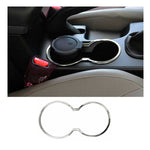 Getränkehalter Rahmen Cupholder für Hyundai ix35 2010-2015 Edelstahl Chrom 1tlg